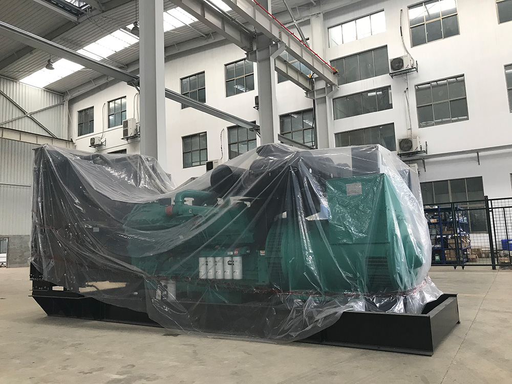 1200千瓦的康明斯服务于四川内江大酒店